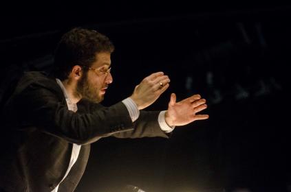 Man of mystery: Omer Meir Wellber ... conductor, soloist, jazz musician, writer, novelist, model rail enthusiast, magician - and maybe even politician