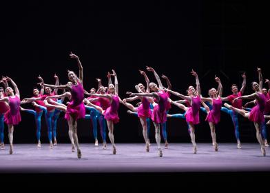 Give it up: the dancers of English National Ballet performing William Forsythe's 'Playlist EP'