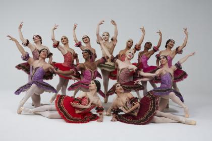 Tutu marvellous: members of the Trocks in their staging of 'Paquita'
