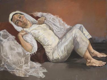 'The Bride', 1994, by Paula Rego (pastel on paper on aluminium)