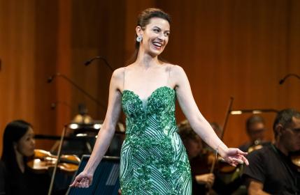 Chen Reiss as Ginevra in the Royal Opera's livestreamed performance of Handel's 'Ariodante'