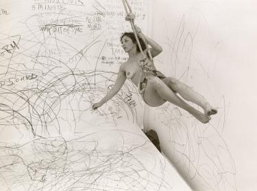 'Up to and Including Her Limits', 10 June 1976 by Carolee Schneeman at Studiogalerie, Berlin