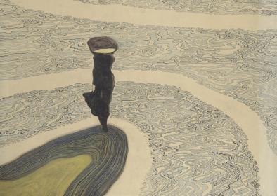 'Woman at the Shoreline', 1910 by Léon Spilliaert