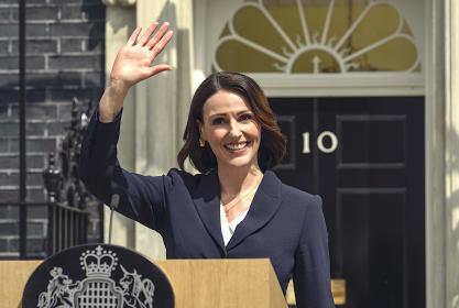 Having to choose between her family and her country: Suranne Jones as Abigail Dalton in 'Hostage'