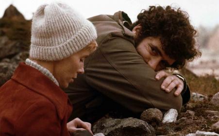 Bibi Andersson and Elliott Gould in 'The Touch'