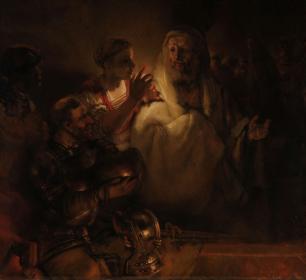 Rembrandt, 'The Denial of St Peter', The Denial of St Peter, 1660
