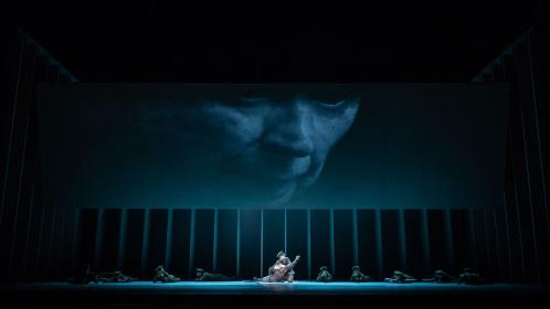 Lest we forget: Artists of the Royal Ballet in 'The Unknown Soldier', choreographed by Alastair Marriott and designed by Es Devlin