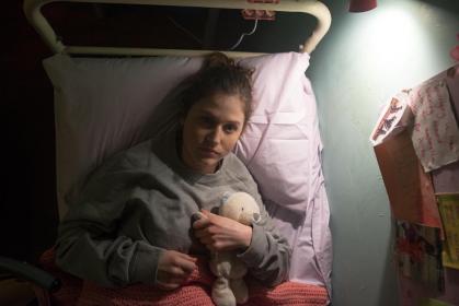 Outstanding: Ria Zmitrowicz in 'Through the Gates'
