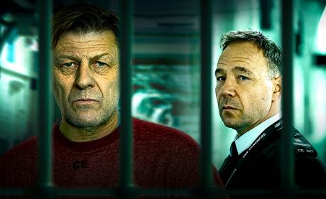 Inside men: Mark Cobden (Sean Bean) and Eric McNally (Stephen Graham)