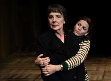 Children and art: Penelope Wilton and Ophelia Lovibond in 'The Bay at Nice