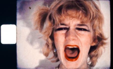 Still from Three Minute Scream, 1977 by Gina Birch