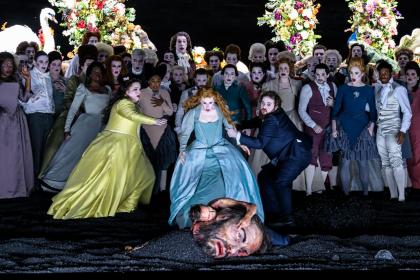 Old Testament and the 18th century meet in the opening scene of 'Saul'