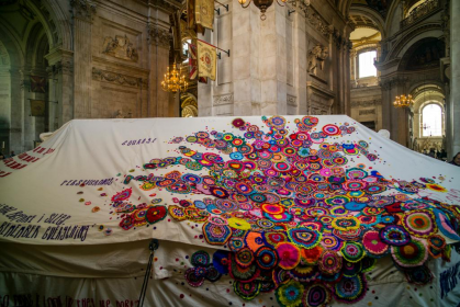 Kate Daudy, 'Am I My Brother's Keeper", St Paul's Cathedral, June 2020
