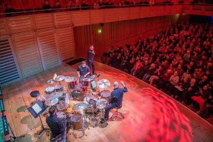 Colin Currie Ensemble at last night's launch concert