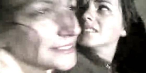 Death at one's elbow: cell phone footage of Alice (Talia Zucker, right) in 'Lake Mungo'