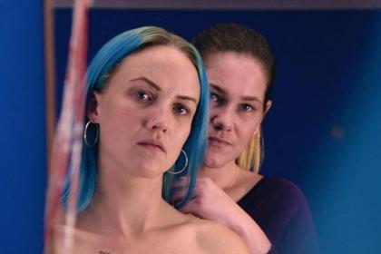 Lynn (Roxanne Scrimshaw) and Lucy (Nichola Burley)