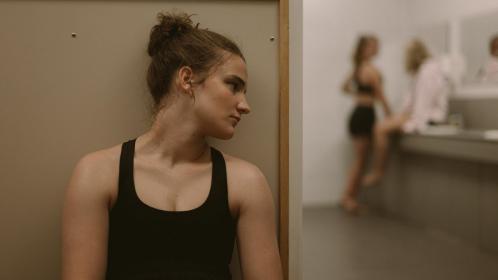Silence off the court: Tessa Van den Broeck as Julie