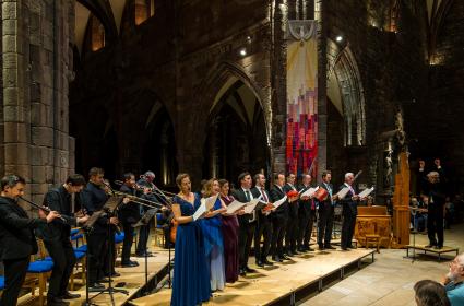 The full Monte: I Fagiolini at Haddington