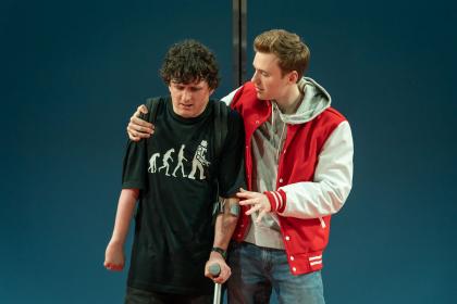 bardolatry: Daniel Monks and Callum Adams in 'Teenage Dick'