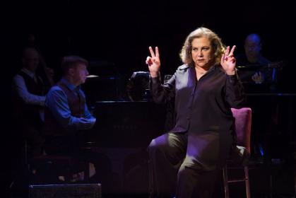 Carefully taught: Kathleen Turner makes her UK cabaret debut