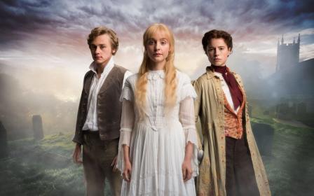Ben Hardy as Walter, Olivia Vinall as Laura and Jessie Buckley as Marian