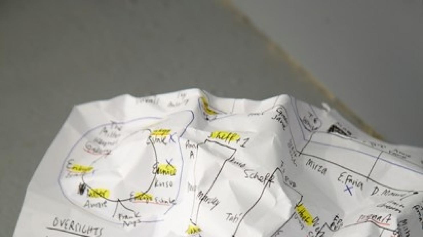 Will a crumpled piece of paper unlock the mystery of 'Locked Room Scenario'?