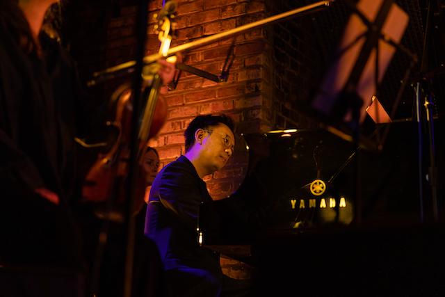 James Cheung on the piano