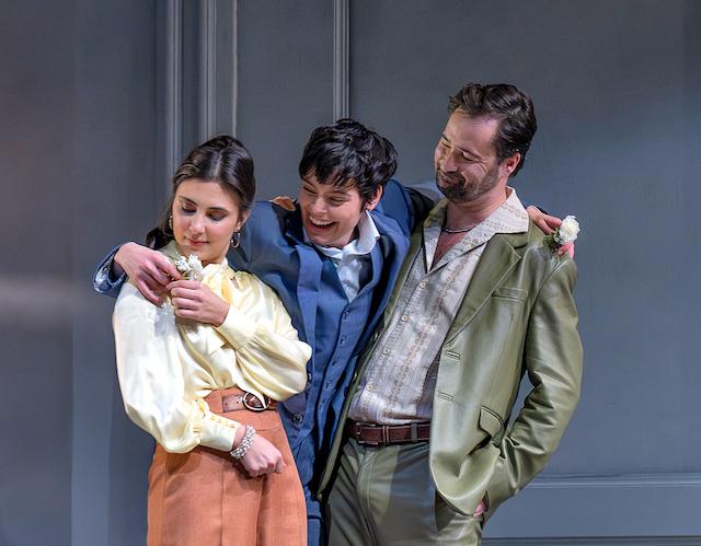 Elena Villalon, Emily D'Angelo and Christopher Dumaux in Ariodante