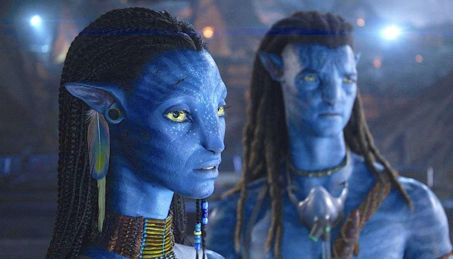 Zoe Saldana & Sam Worthington