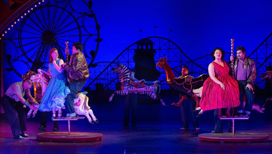 Scene from Act Two of ENO Cosi