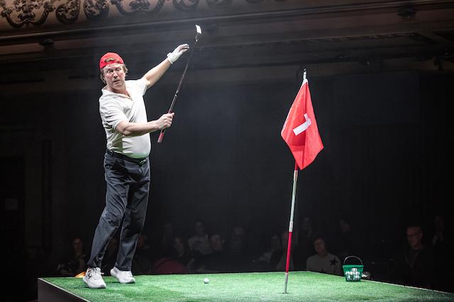 James Laing as a Trump-like Tamerlano