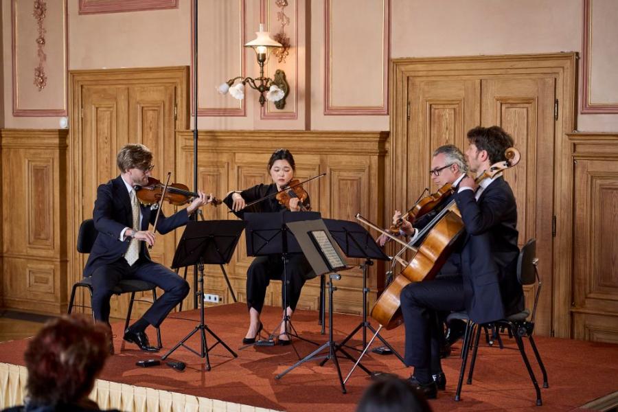 Alma Quartet in the Maison Messmer
