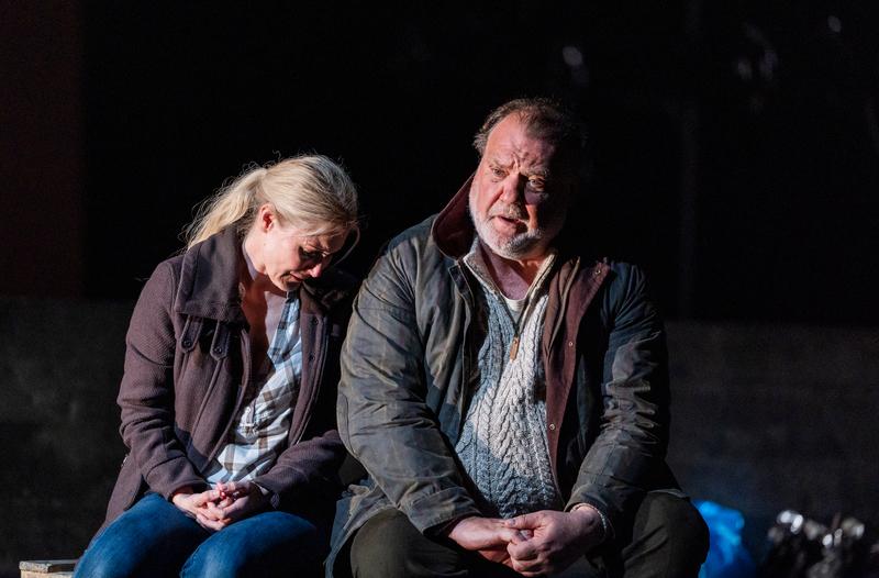 Balstrode (Terfel) comforts Ellen (Bengtsson)