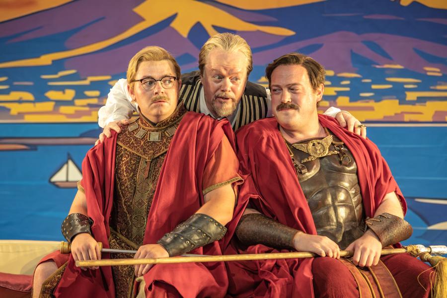 Paul Carey Jones, Paul Grant, Osian Wyn Bowen