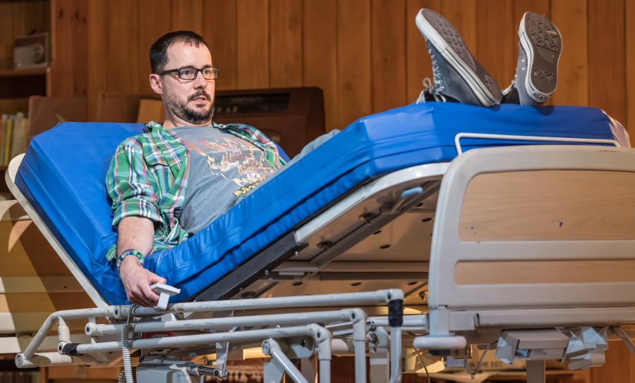 Sam Swainsbury as Rob in Relics