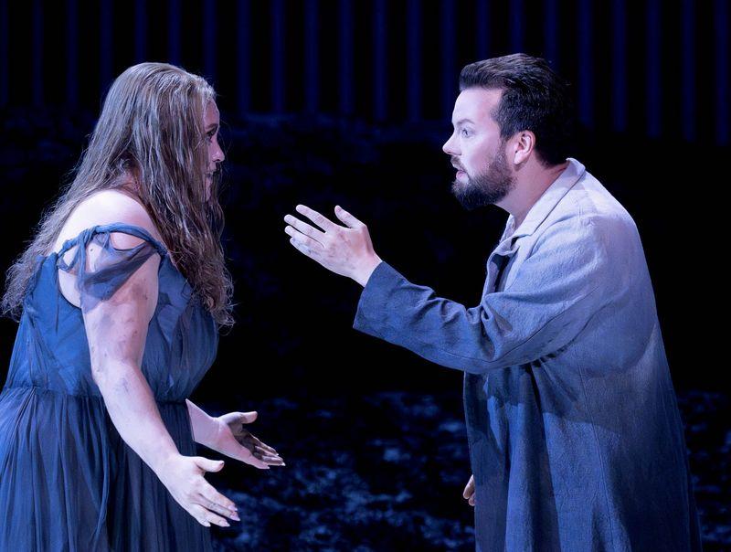 Rachel Willis-Sorensen and David Butt Philip in Glyndebourne's Ariadne auf Naxos