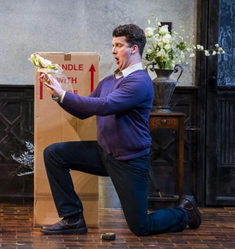 Liam James Karai as Figaro in Opera North's The Marriage of Figaro cr Tristram Kenton