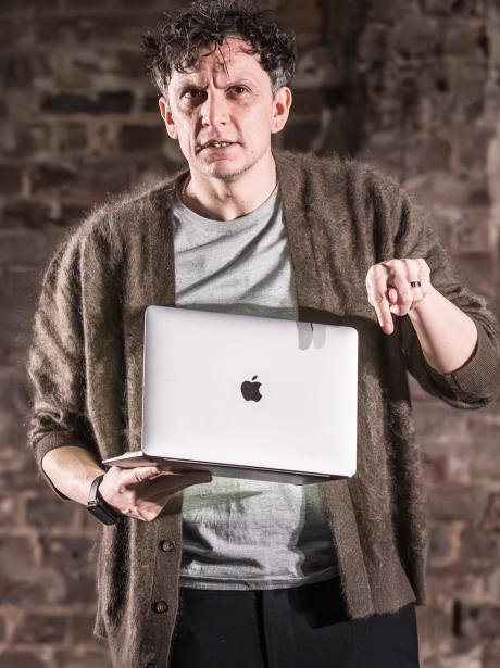 Tom Mothersdale as Torvald in A Doll's House