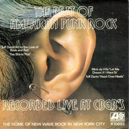 1977 The Best Of American Punk Rock Recorded Live At CBGB´s EP