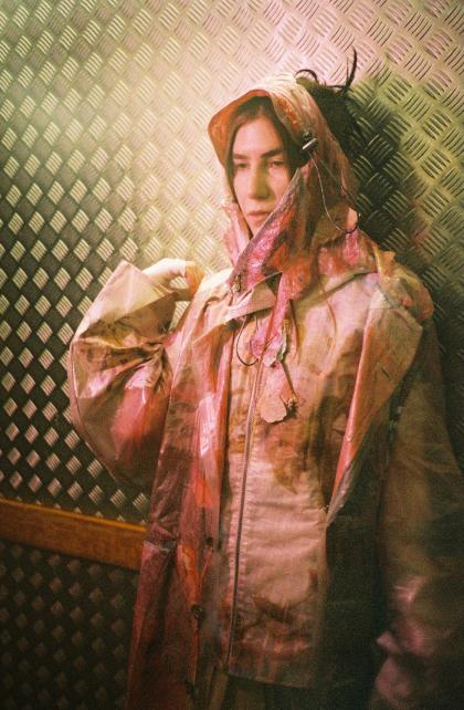 James K in fashion fairytale garb