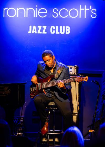 Rich Brown, 6-string bass with Jeremy Ledbetter Trio