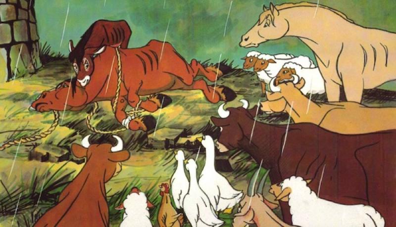 where in animal farm is the golden rule used