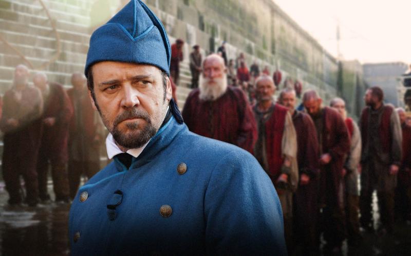 russell crowe les miserables