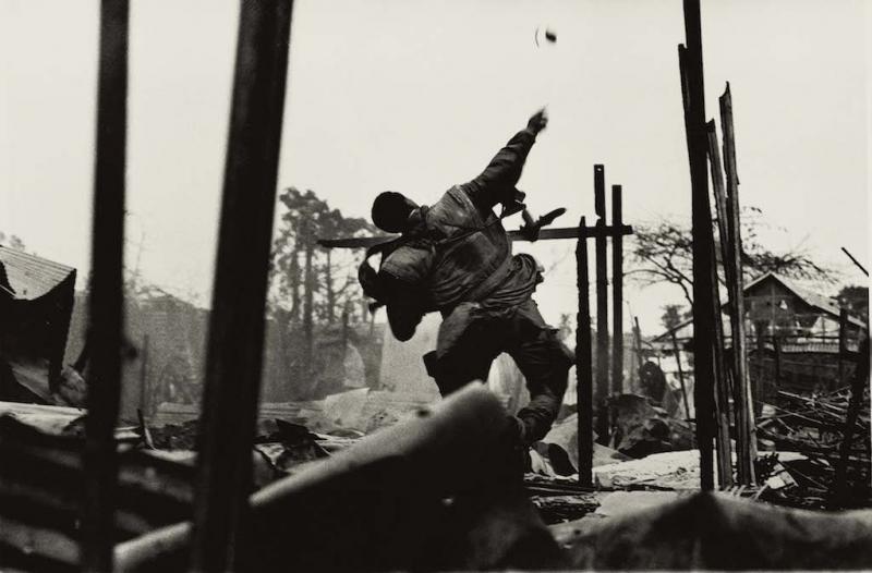 Grenade Thrower, Hue, Vietnam', 1968 by Don McCullin