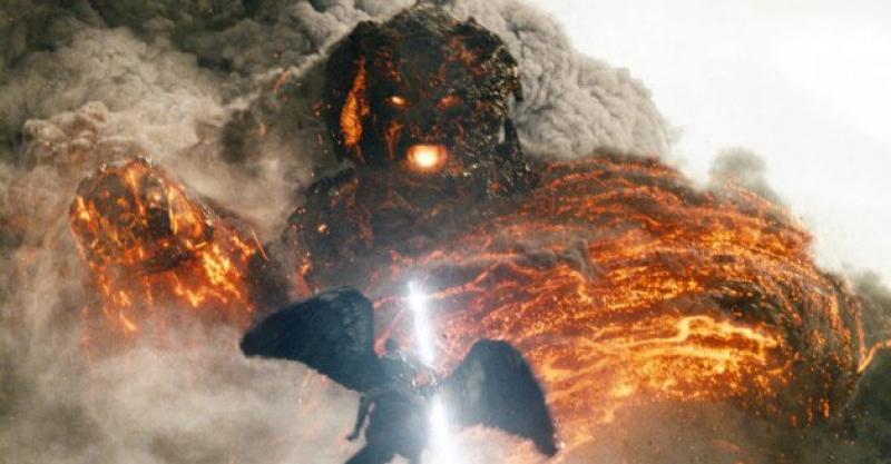 Wrath of the Titans' Stars Sam Worthington, Liam Neeson Step Out