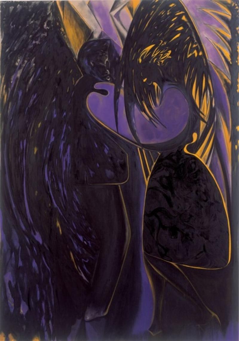 No Woman No Cry, 1998 - Chris Ofili 