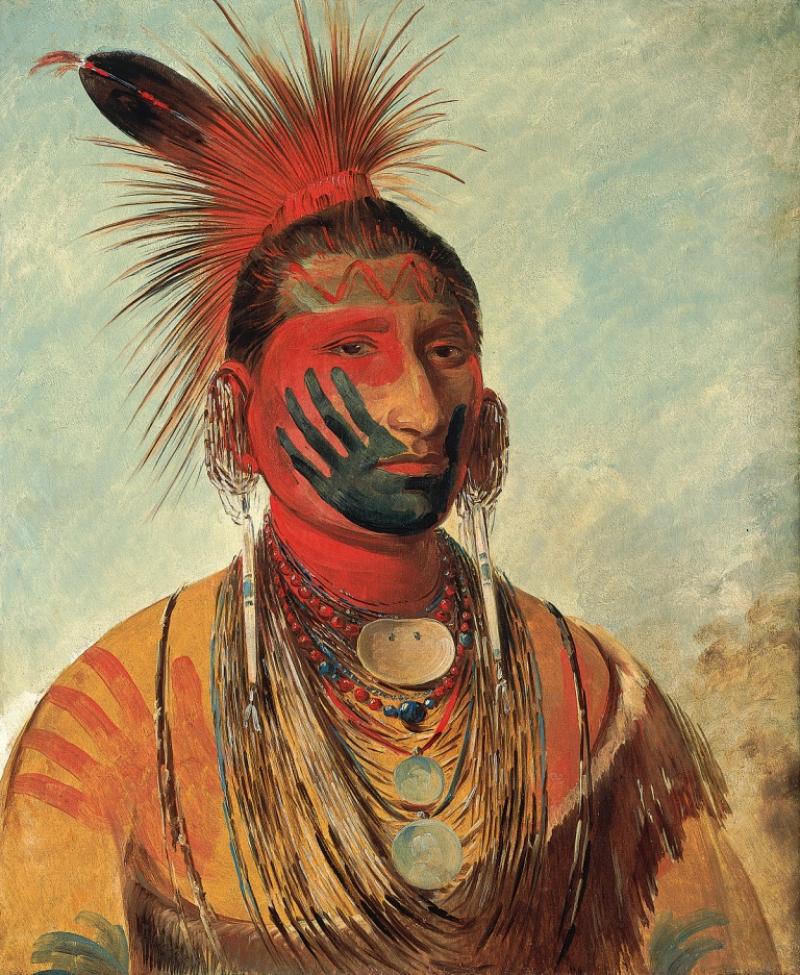 George Catlin American Indian Portraits National Portrait Gallery The Arts Desk