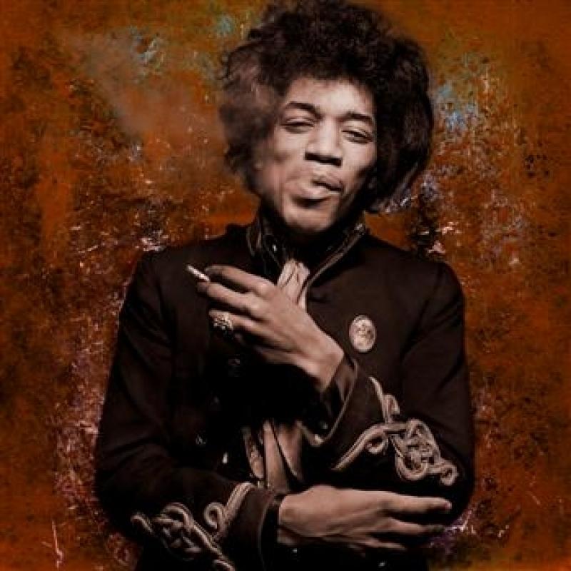 jimi hendrix smoking