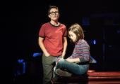 Myself and I: Alison (Kaisa Hammarlund) revisits her younger self (Brooke Haynes)