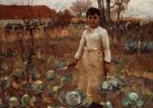 James Guthrie, 'A Hind's Daughter', 1883